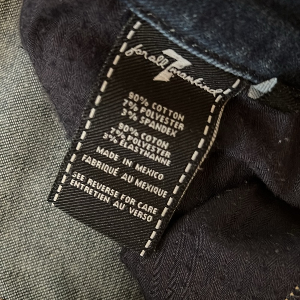 7 For All Mankind Straight Leg Jeans - Picture 4 of 8